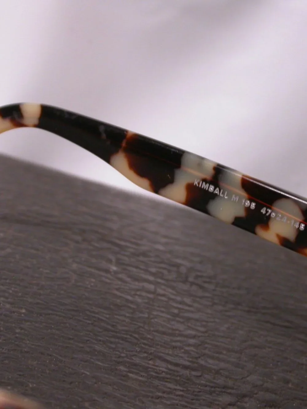 Warby Parker Kimball White Creme Tortoise Eyeglasses Frames